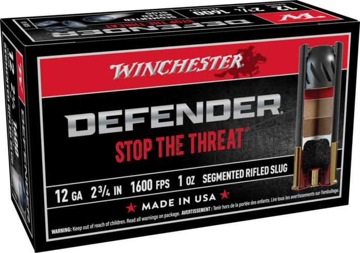 Winchester Defender 12 Gauge 2 3-4 1 oz Defense Ammo