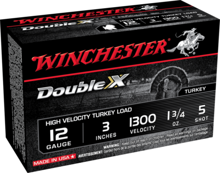 Winchester Double X Turkey Load 12 Gauge 3 1 3-4 oz 5 Shot