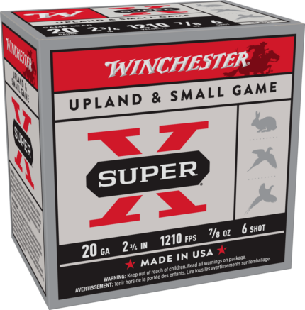 Winchester Super-X 20 Gauge 2 3-4 6 Shot