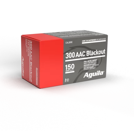 300 blk Aguila 150 gr FMJ range ammo