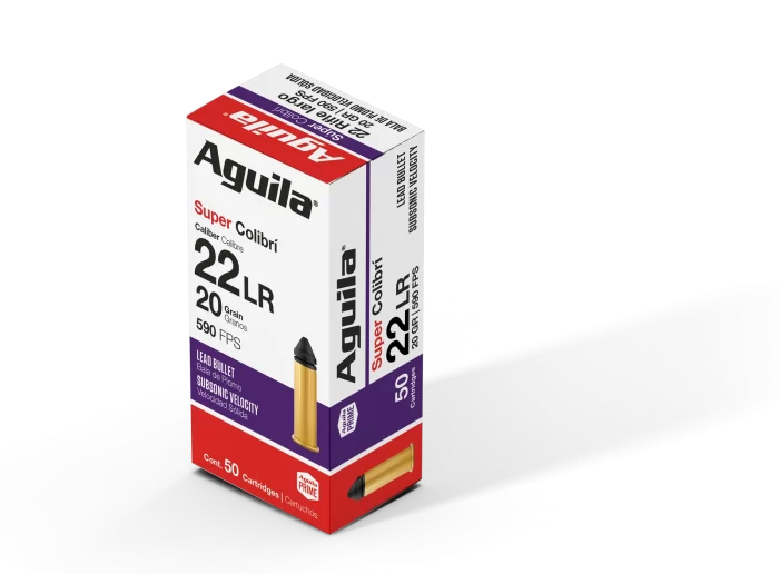 Aguila Super Colibri .22 LR 20 gr LRN