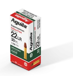 Aguila Super Maximum .22 LR 30 gr HP