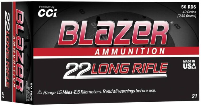 Blazer .22 LR 40 gr LRN 