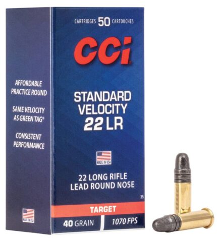 CCI Standard Velocity .22 LR 40 gr LRN