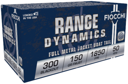 Fiocchi Shooting Dynamics .300 Blackout 150 gr FMJ