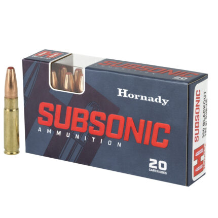 Hornady Subsonic .300 Blackout 190 gr Sub-X