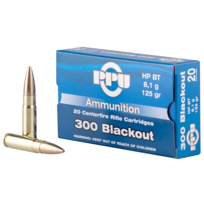 Prvi Partizan (PPU) .300 Blackout 125 gr FMJ