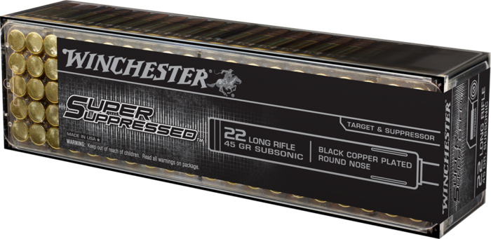 Winchester Super Suppressed .22 LR 45 gr LRN