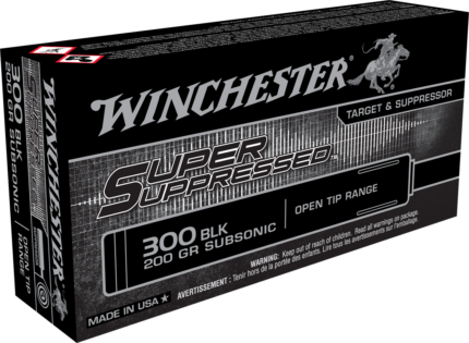 Winchester Super Suppressed .300 Blackout 200 gr FMJ